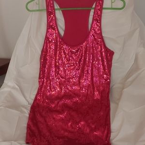 Muscle shirt style Sequence top